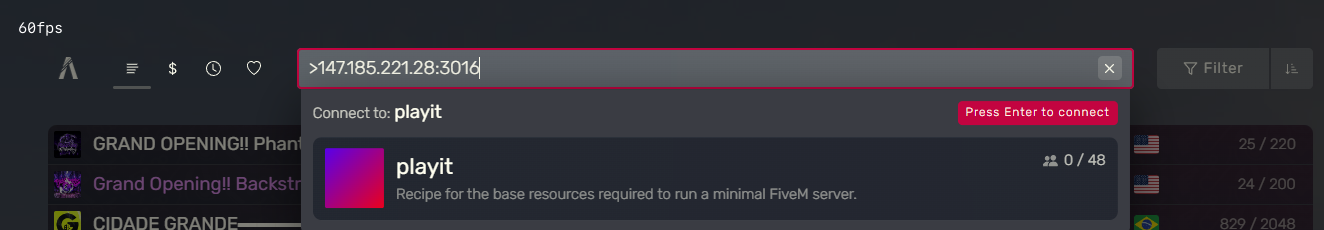FiveM Game Server